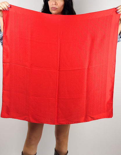 foulard rosso vintage caruso