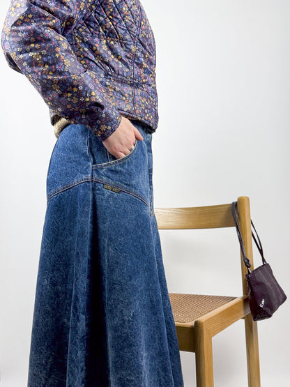 GONNA DI JEANS LUNGA Y2K