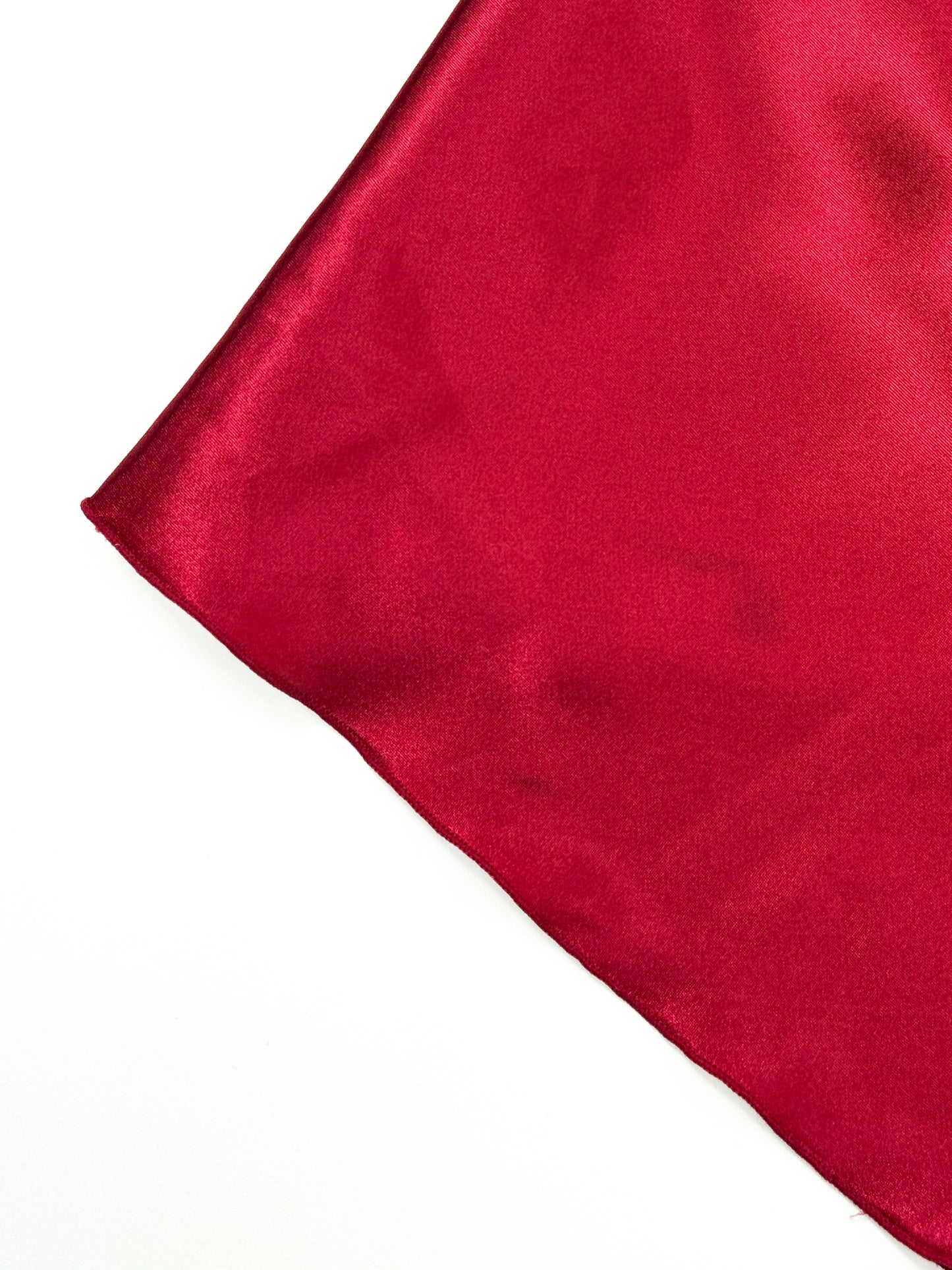 SOTTOVESTE IN RASO ROSSO