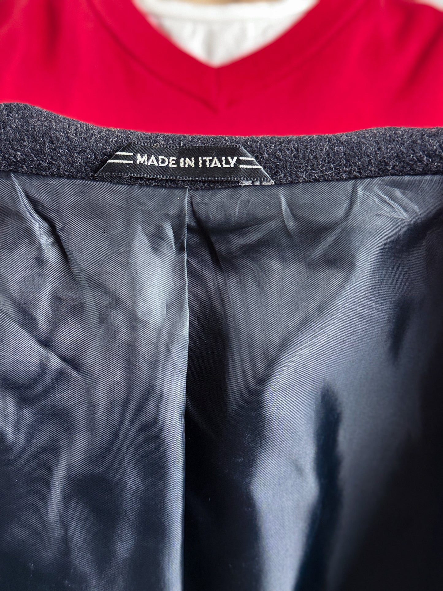 Cappotto Vintage Donna in Lana e Cashmere Grigio - Made in Italy