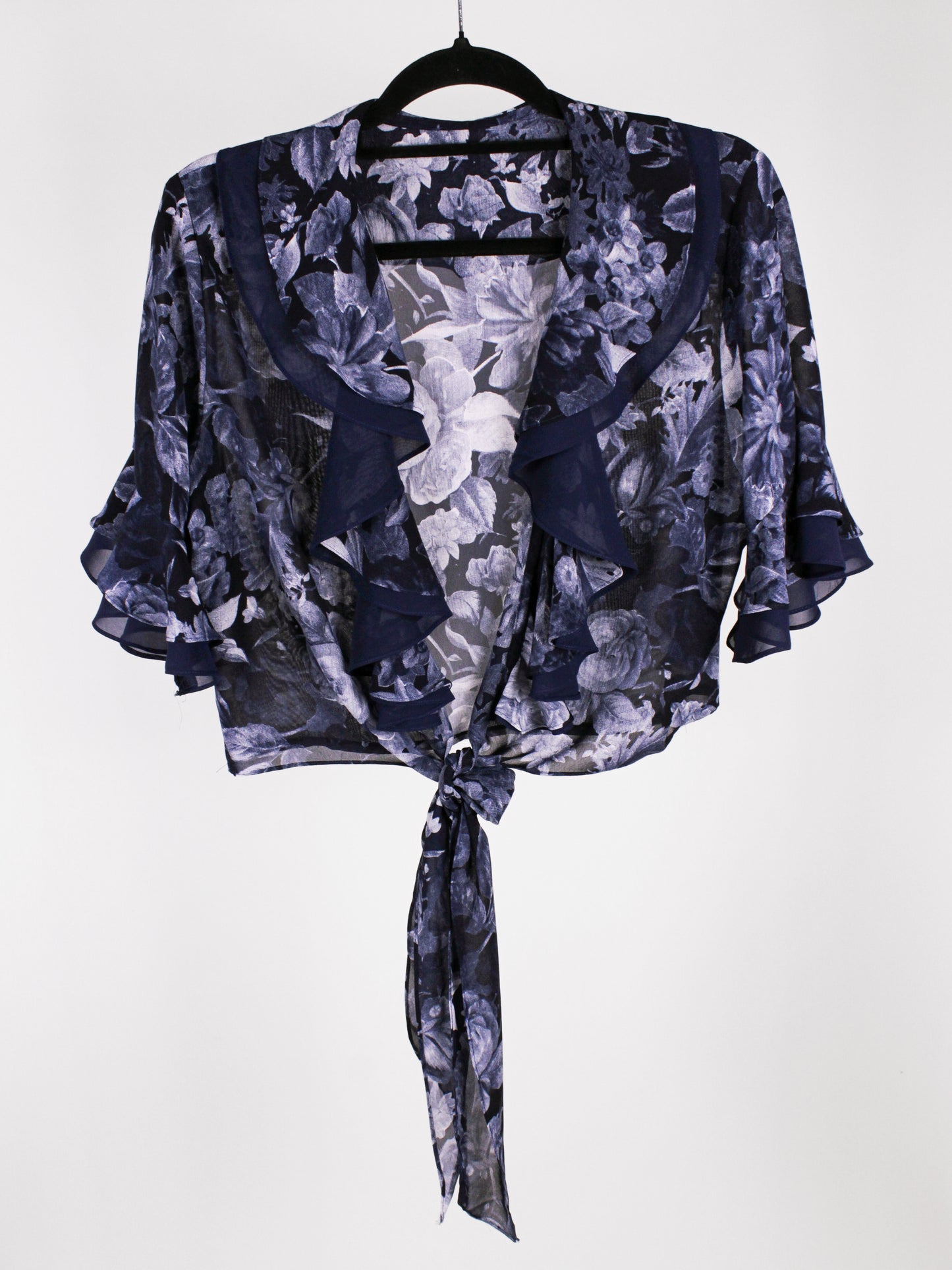 Bolero Vintage Floreale in Chiffon – Made in Taiwan