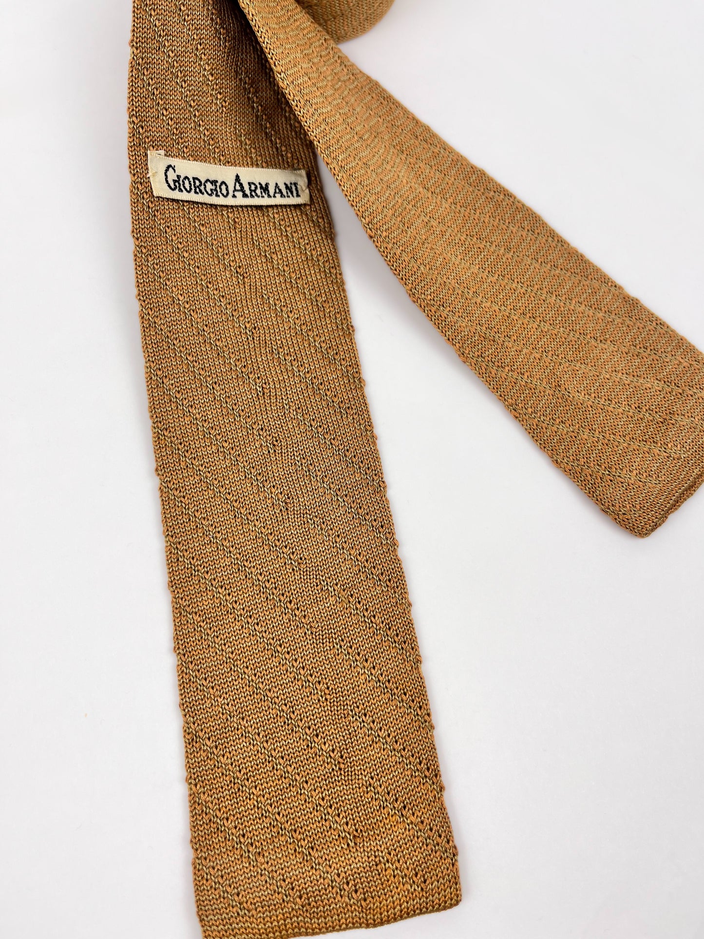 Cravatta Vintage Giorgio Armani in Cotone - Made in Italy