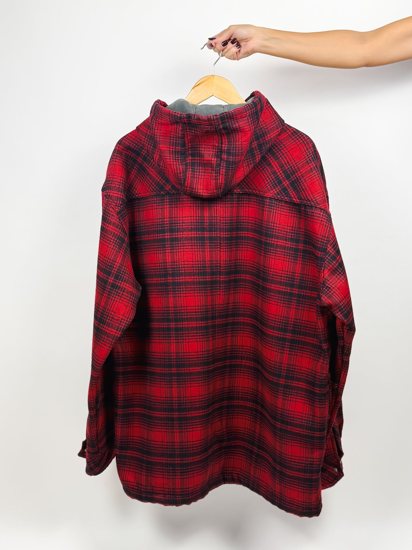 Giaccone Dickies Vintage Flanella a Quadri con Cappuccio