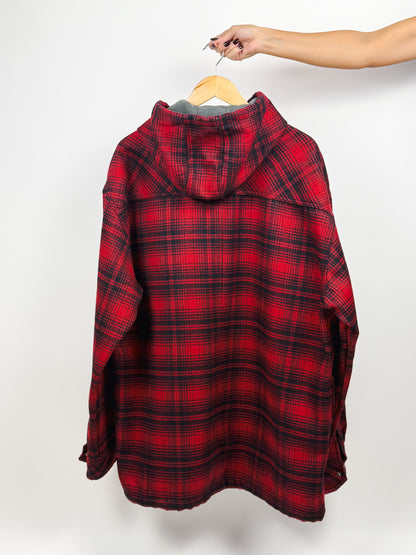 Giaccone Dickies Vintage Flanella a Quadri con Cappuccio