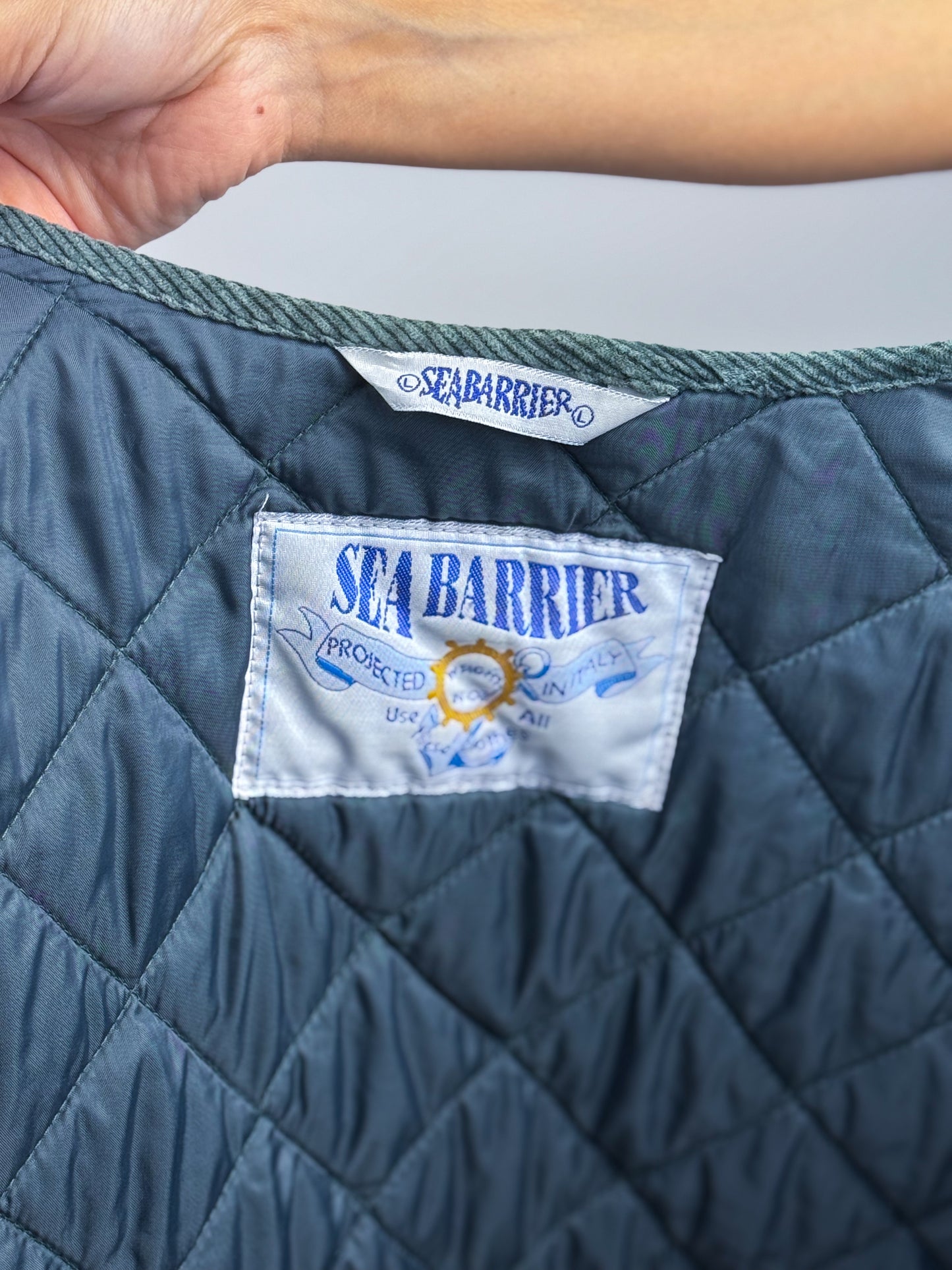 Gilet Trapuntato Vintage Sea Barrier Uomo - Made in Italy