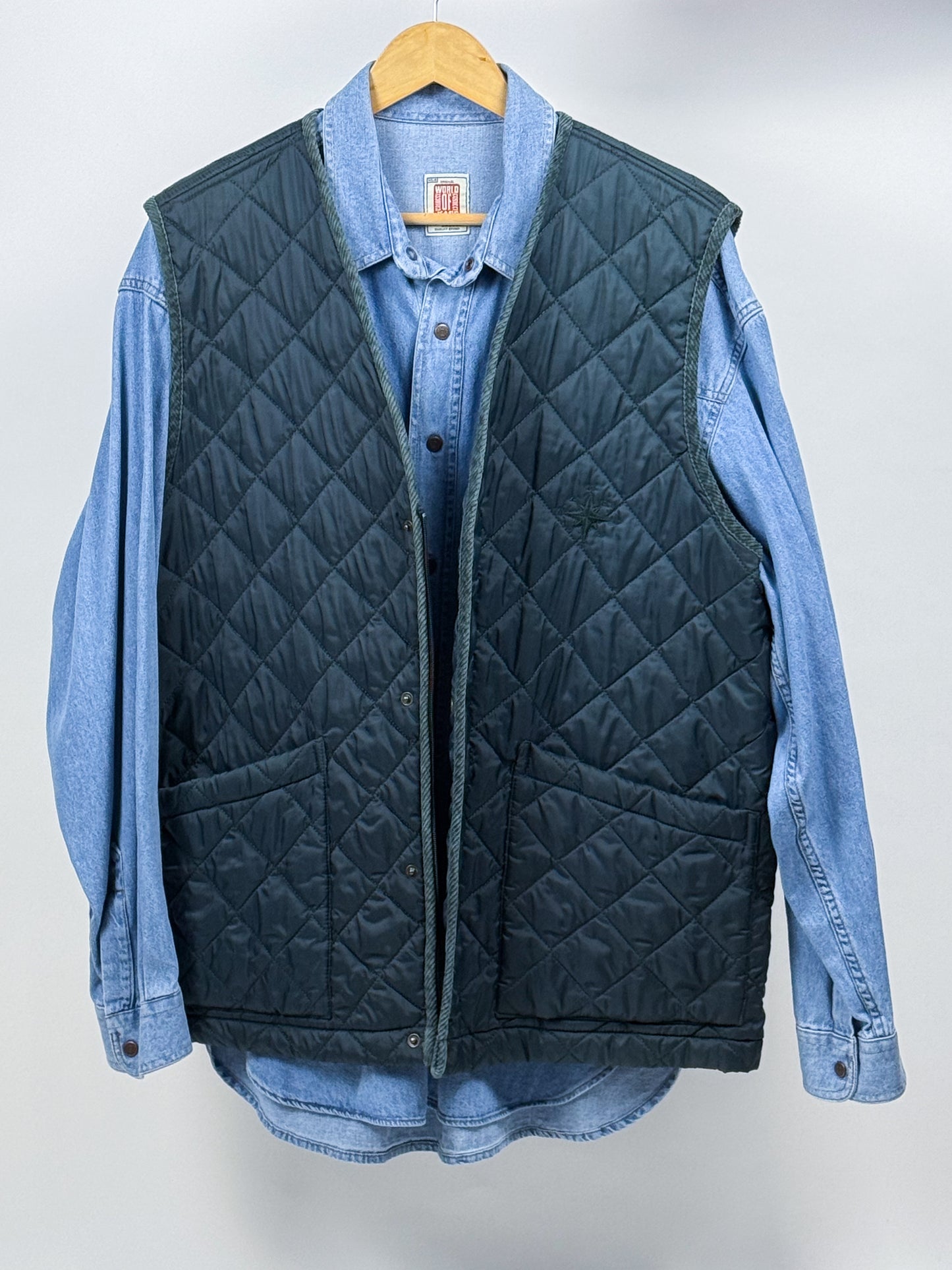 Gilet Trapuntato Vintage Sea Barrier Uomo - Made in Italy