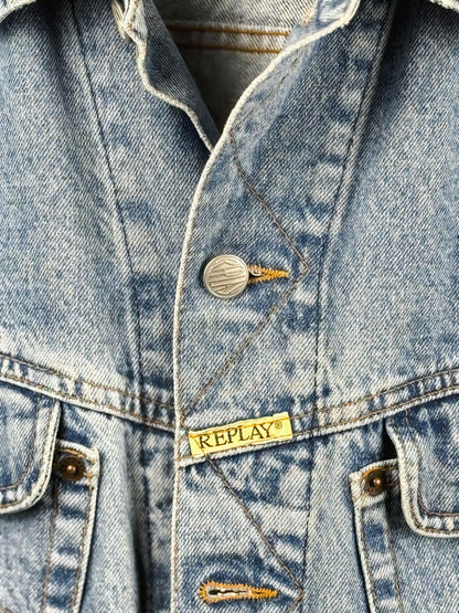GIUBBINO DI JEANS VINTAGE ANNI '90 REPLAY