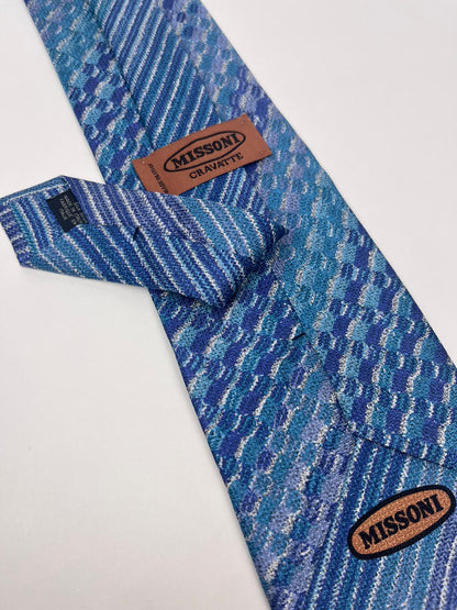 Cravatta Vintage Missoni Seta Made in Italy
