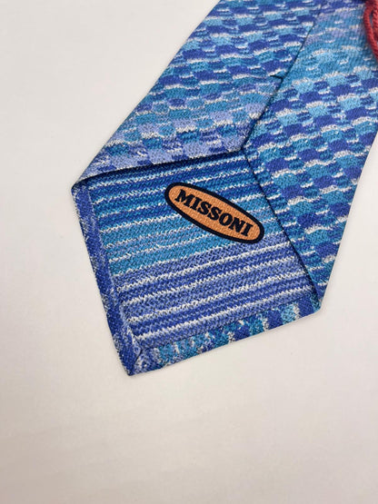 Cravatta Vintage Missoni Seta Made in Italy