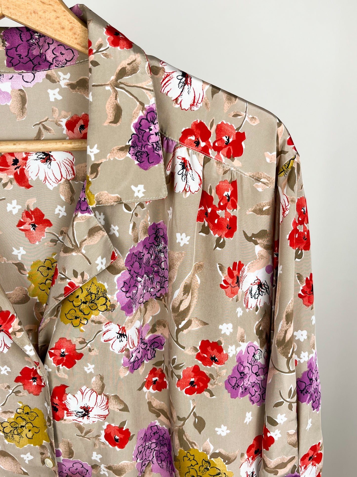 Camicia Vintage Floreale Made in Italy