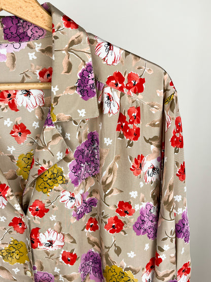 Camicia Vintage Floreale Made in Italy