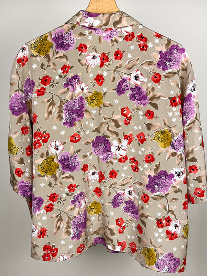Camicia Vintage Floreale Made in Italy