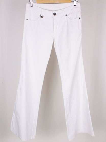 Parasuco Cult – Pantaloni Vintage Bianchi Vita Bassa Bootcut