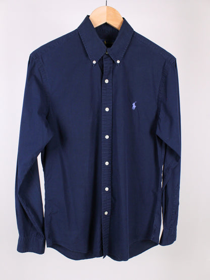 Ralph Lauren Camicia Vintage Slim Fit Blu Navy – Taglia M