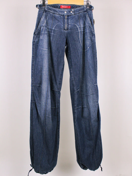 Jeans Vintage Miss Sixty Wide Leg Denim – Taglia 29