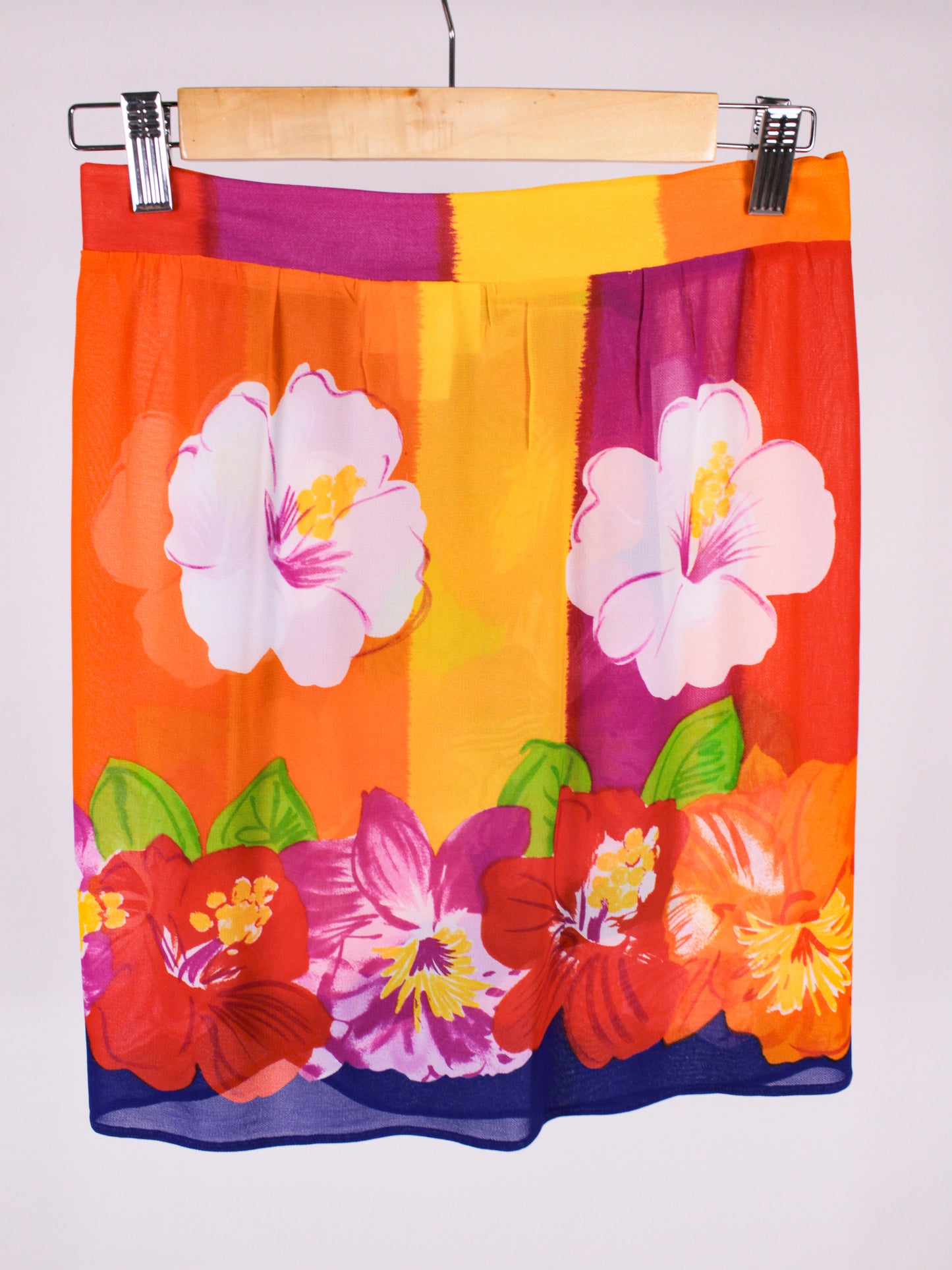 Pareo vintage Marvel by La Perla viscosa floreale – anni '90