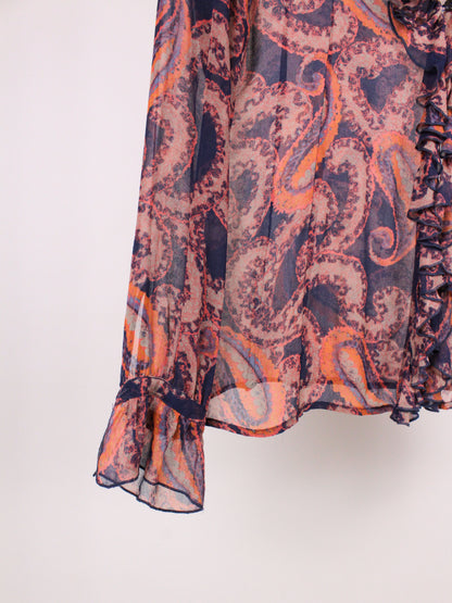Camicia vintage in seta fantasia paisley – Stefanel