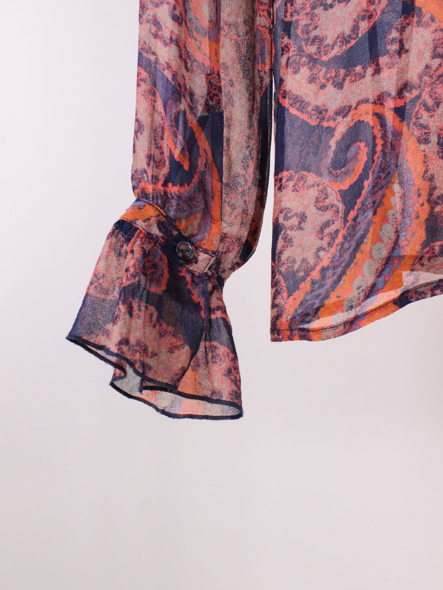 Camicia vintage in seta fantasia paisley – Stefanel