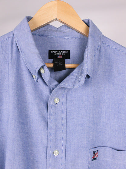 Polo Jeans Co. by Ralph Lauren – Camicia Vintage 90s Effetto Denim