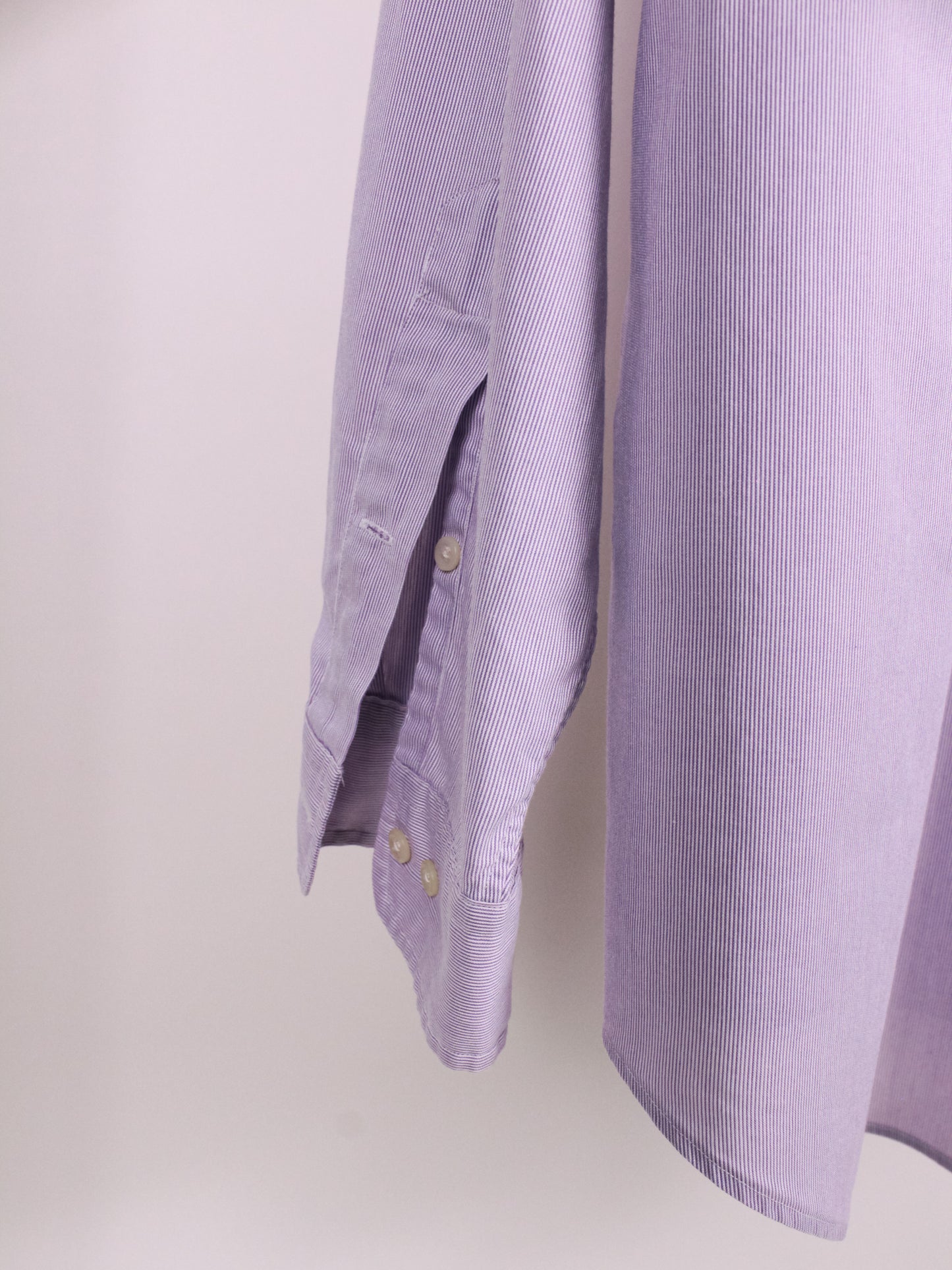 Ralph Lauren Yarmouth – Camicia Oxford a righe lilla | Vintage