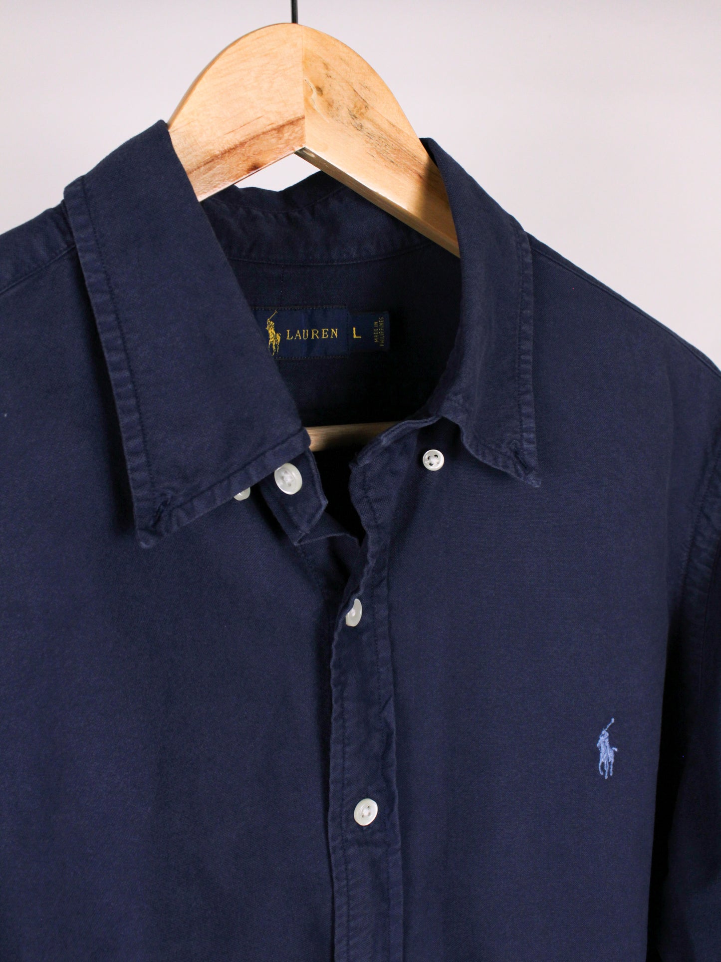 Ralph Lauren – Camicia Vintage Blu Navy