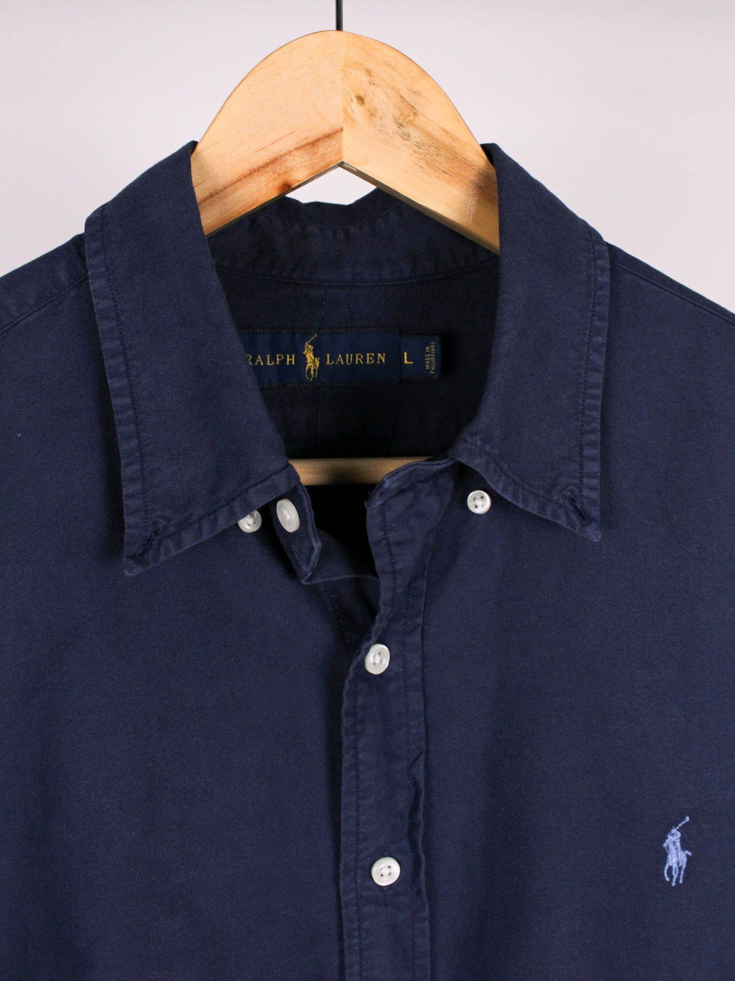 Ralph Lauren – Camicia Vintage Blu Navy