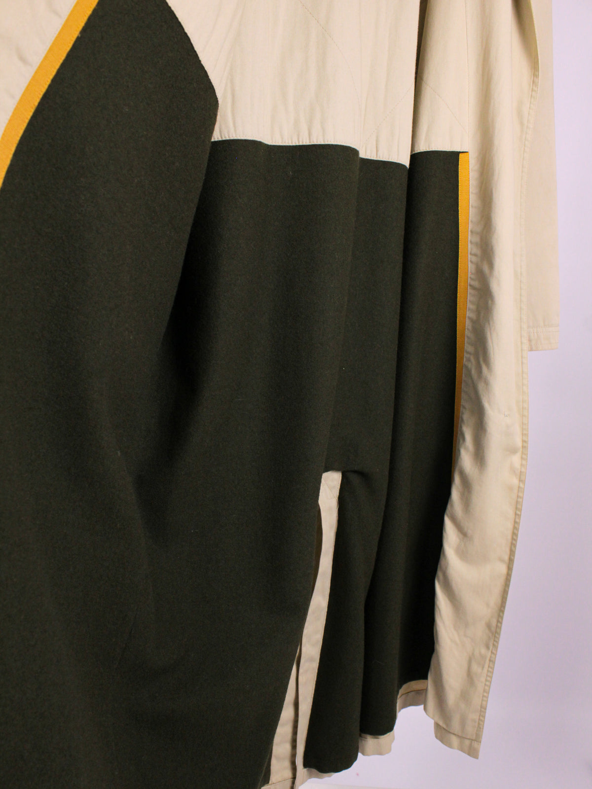Trench impermeabile vintage beige - Made in Italy