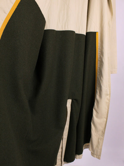 Trench impermeabile vintage beige - Made in Italy