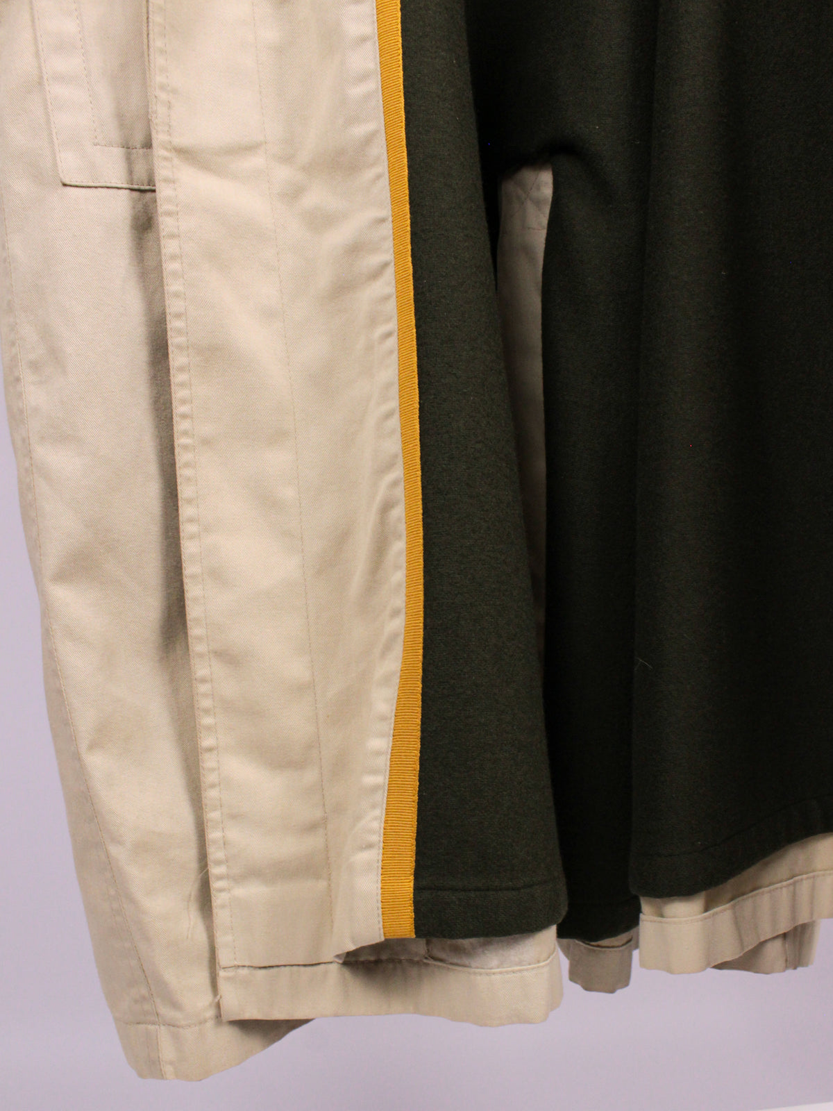 Trench impermeabile vintage beige - Made in Italy