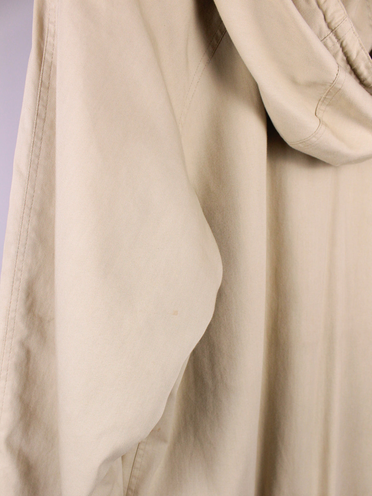Trench impermeabile vintage beige - Made in Italy