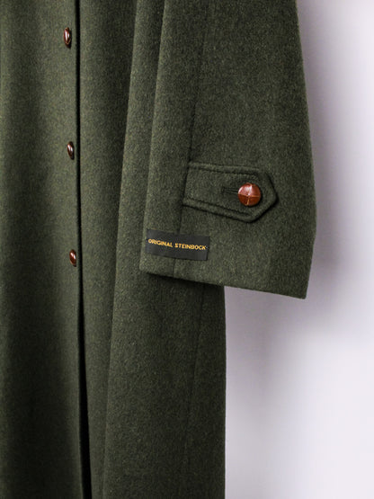 Cappotto Loden Vintage Steinbock verde - Original Himalaya