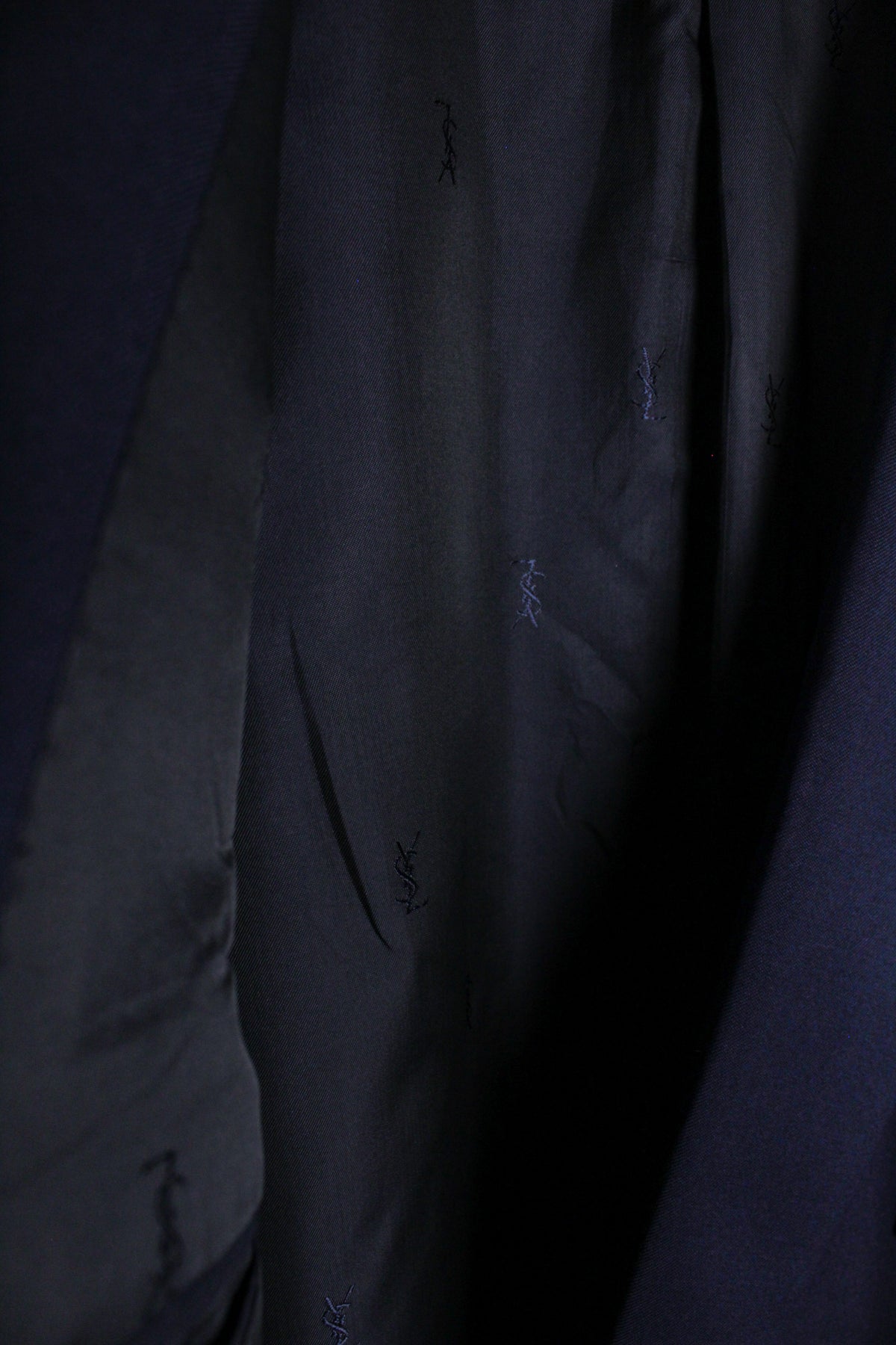 Blazer doppiopetto Yves Saint Laurent Vintage – Blu Notte