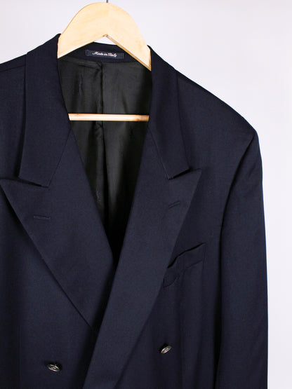 Blazer doppiopetto Yves Saint Laurent Vintage – Blu Notte