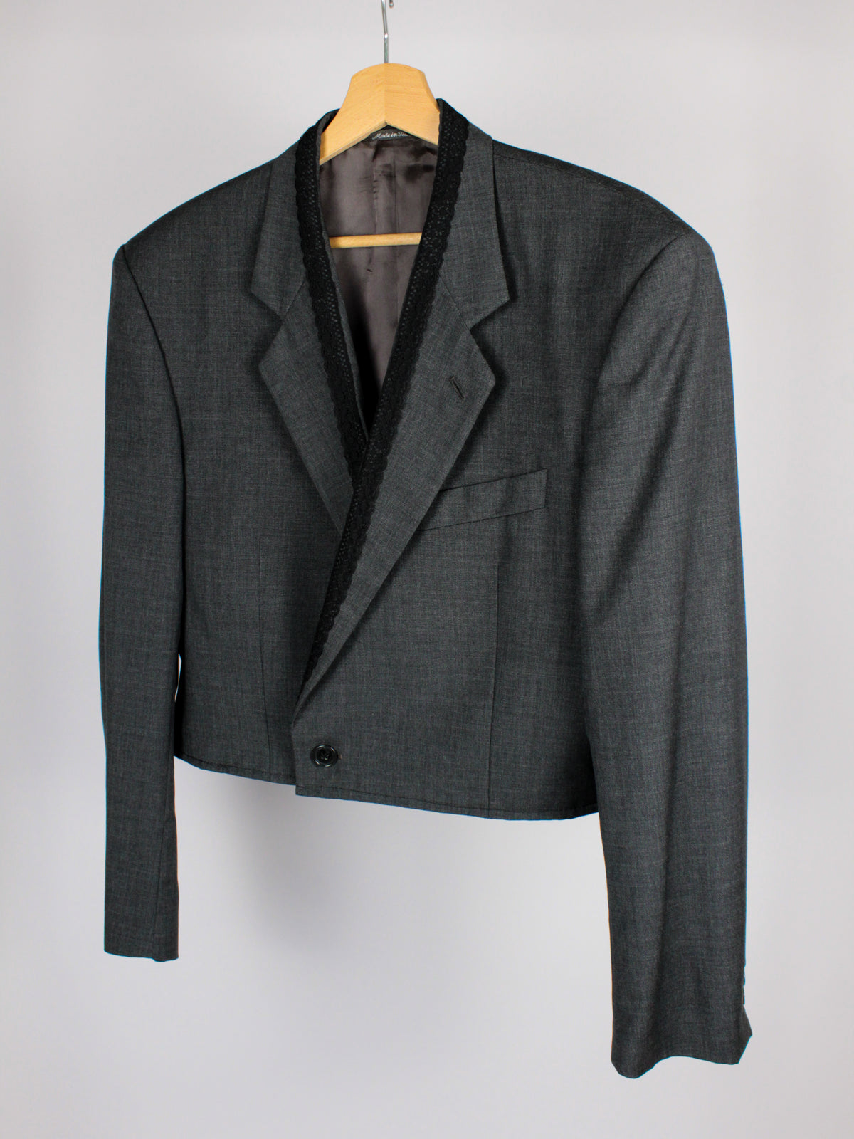 Giacca cropped in pura lana vergine – Studio 001 by Gianfranco Ferré