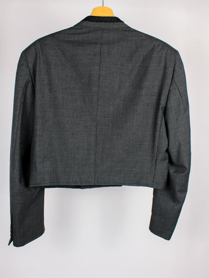 Giacca cropped in pura lana vergine – Studio 001 by Gianfranco Ferré