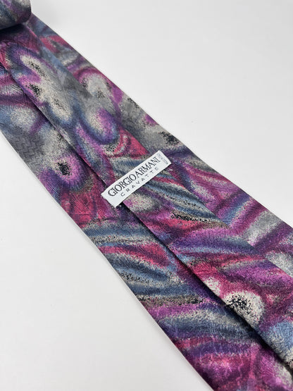 Cravatta Giorgio Armani Vintage Seta 100% Made in Italy