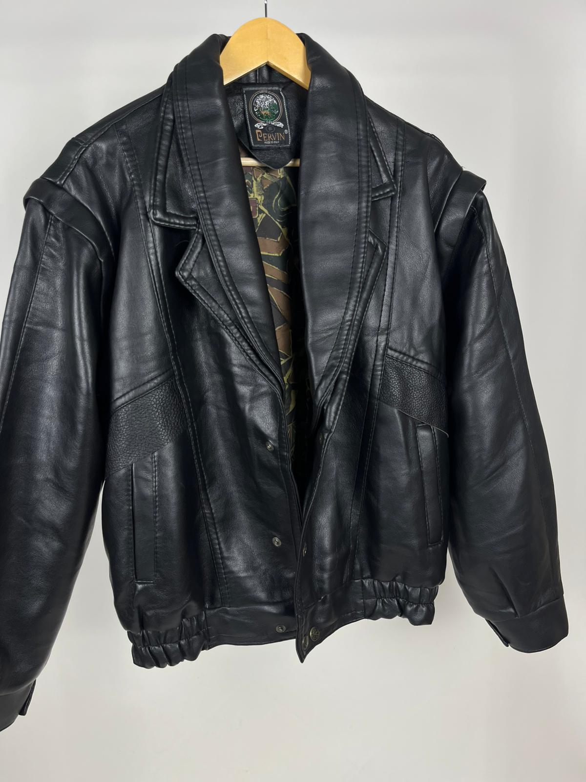 Giubbotto in pelle vintage Pervin Made in Italy