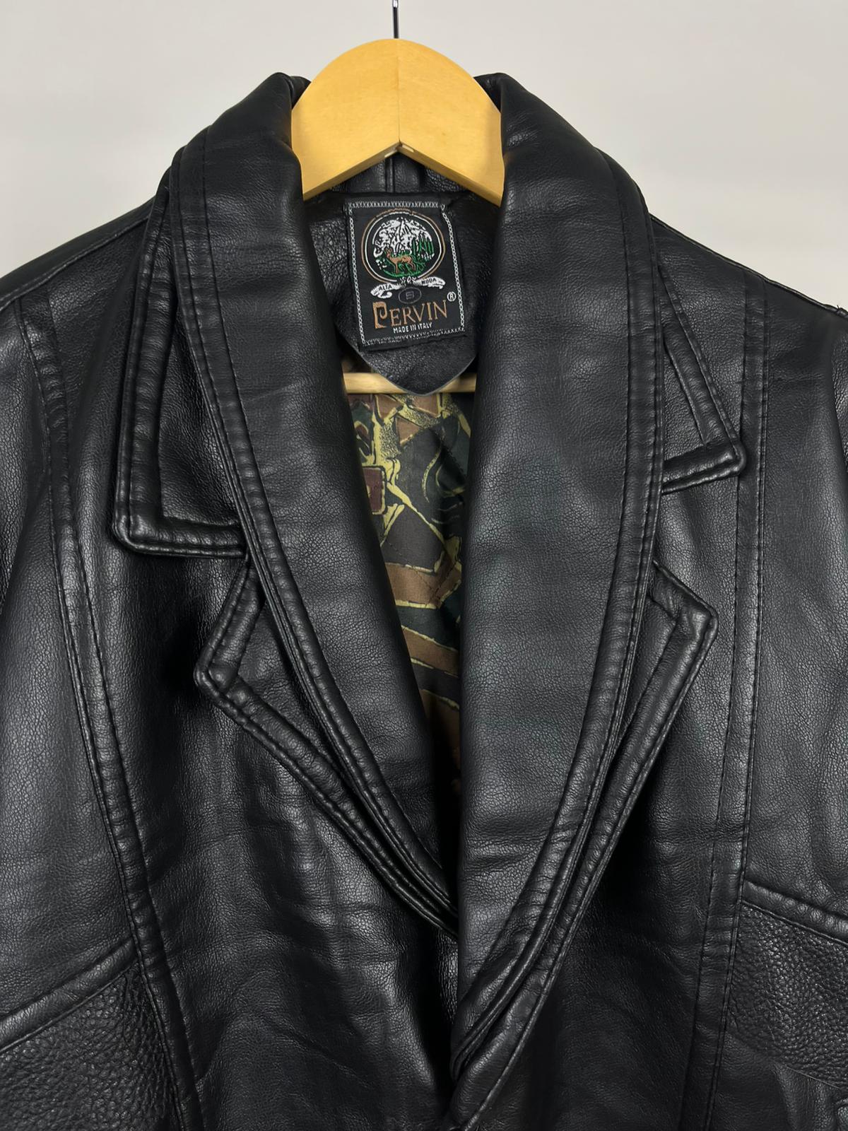 Giubbotto in pelle vintage Pervin Made in Italy