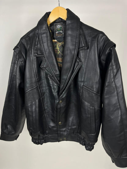 Giubbotto in pelle vintage Pervin Made in Italy