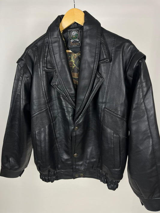 Giubbotto in pelle vintage Pervin Made in Italy