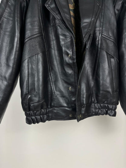 Giubbotto in pelle vintage Pervin Made in Italy