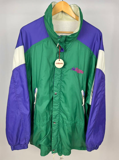 Giacca Kappa Vintage Anni 90 Sportiva Felpata Color-Block – Made in Italy