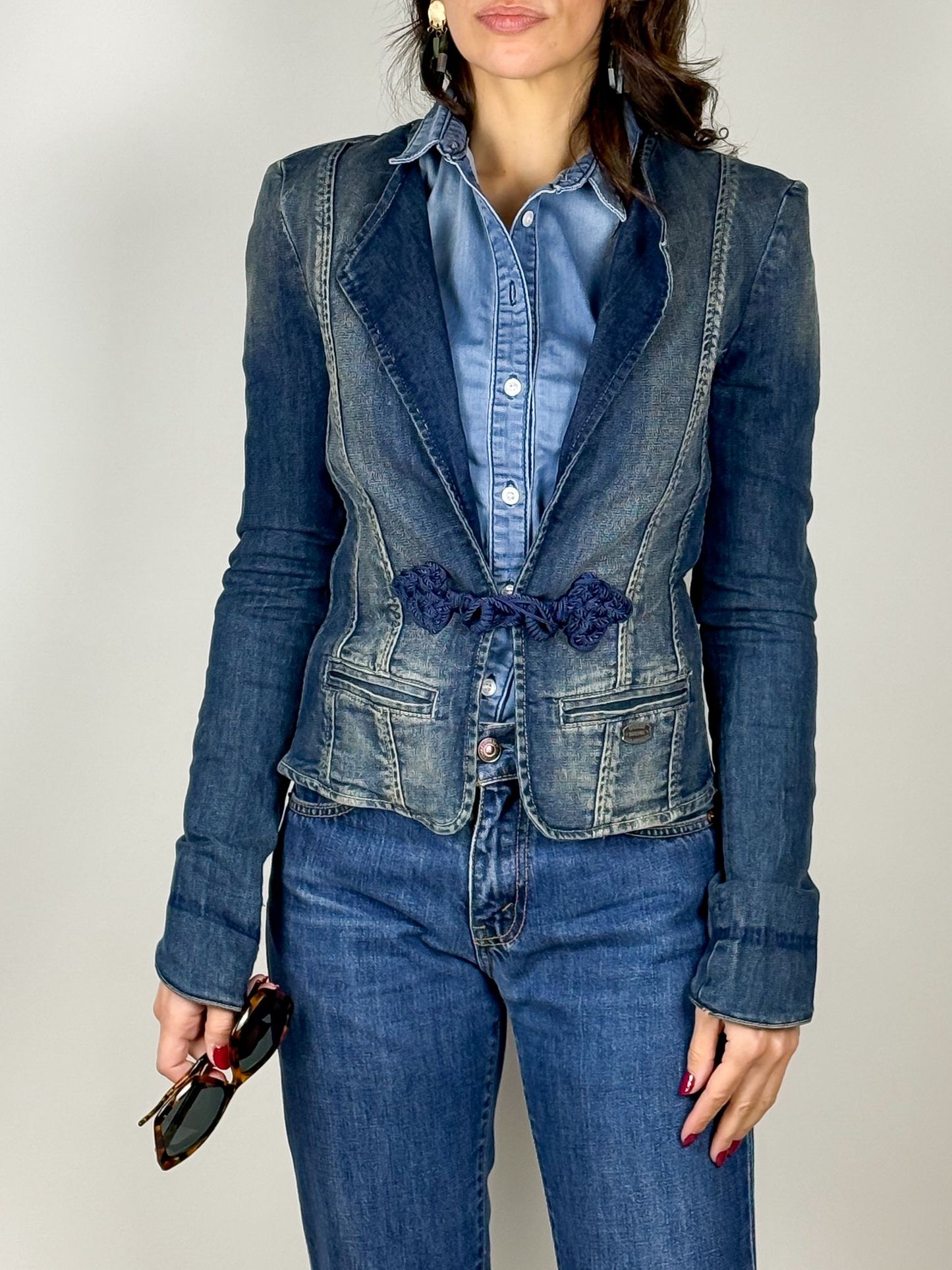 Giacca Guess vintage in denim – anni 2000