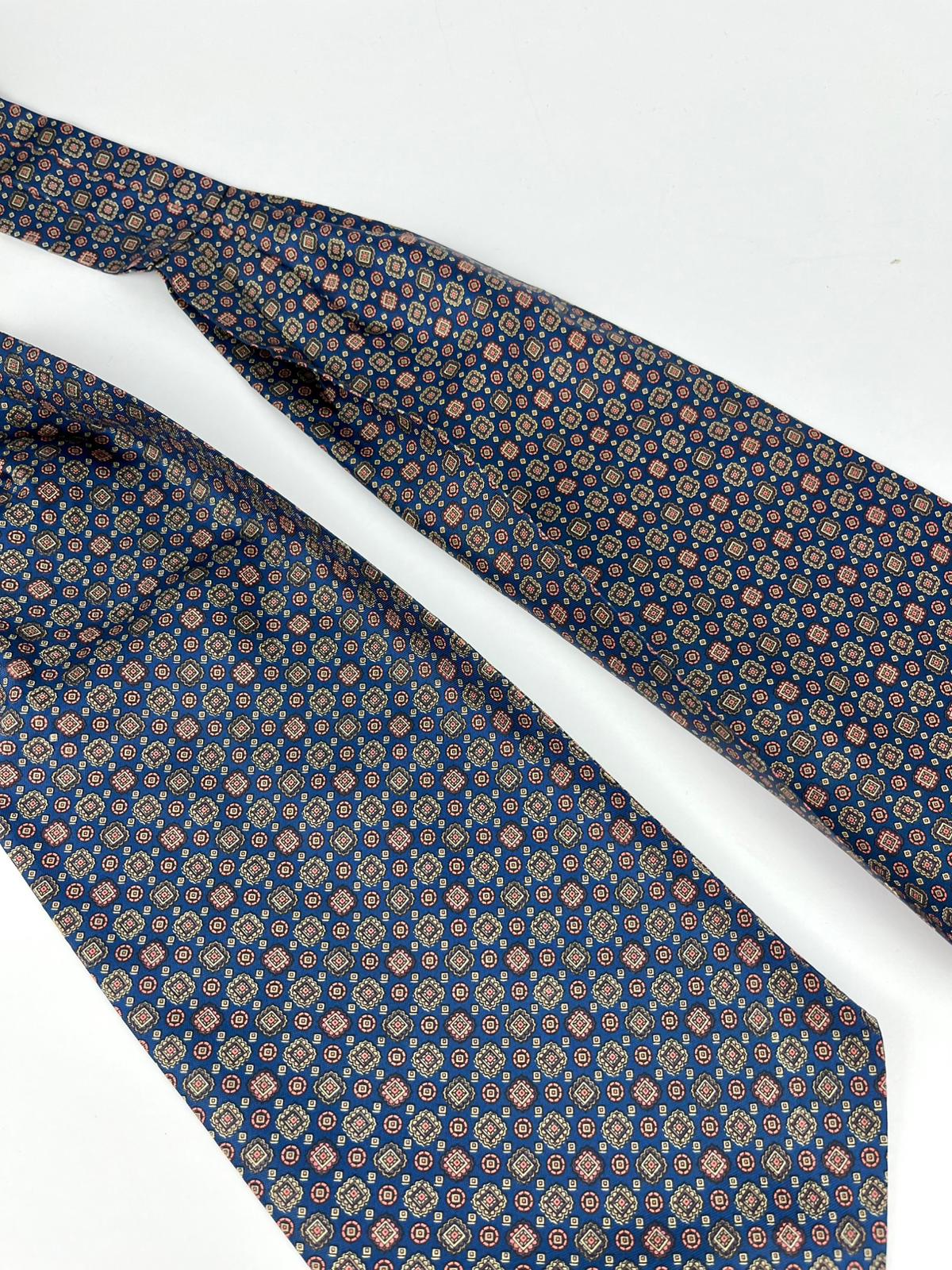 Ascot Vintage in Seta - Fantasia Geometrica