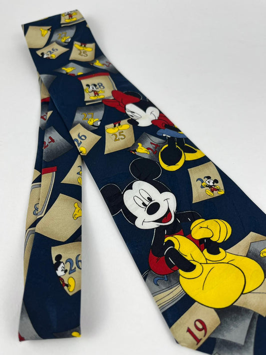 Cravatta Vintage Disney Mickey Mouse - Anni '90