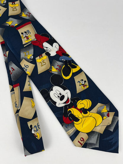 Cravatta Vintage Disney Mickey Mouse - Anni '90