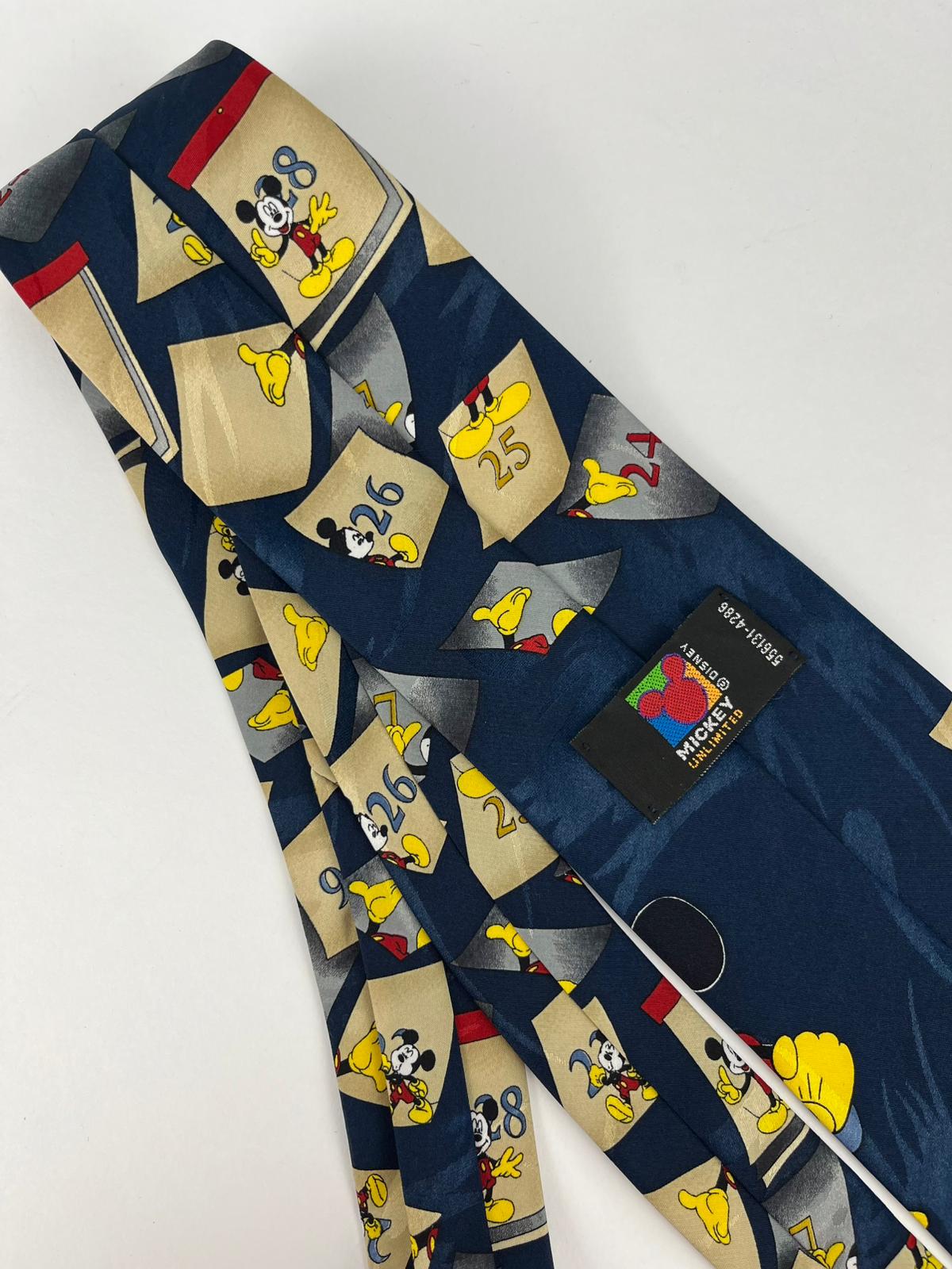 Cravatta Vintage Disney Mickey Mouse - Anni '90