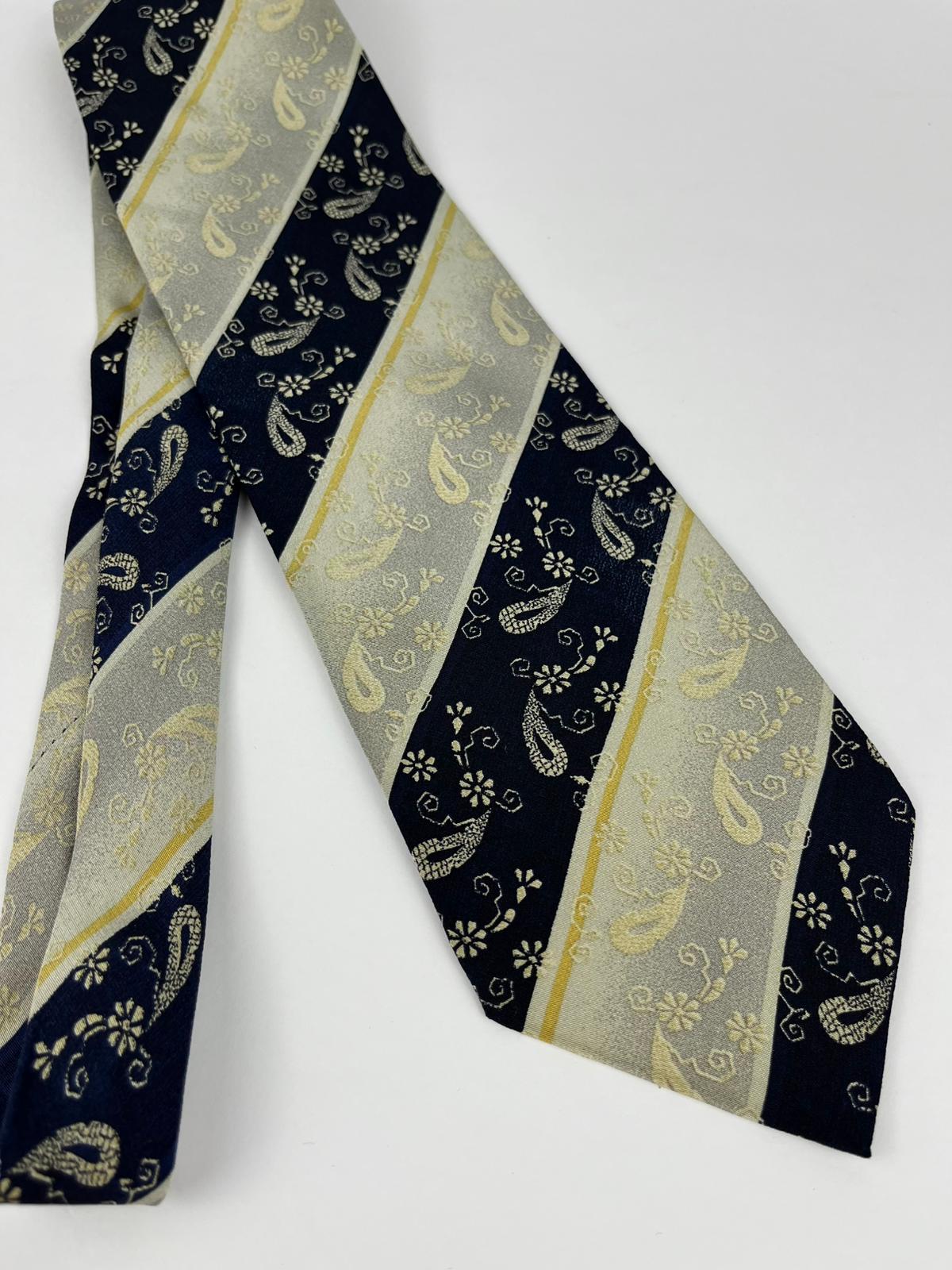 Cravatta vintage Giorgio Armani Cravatte in seta Fantasia Paisley – anni ’90