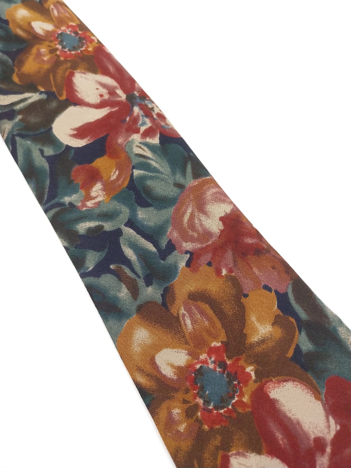 Cravatta Vintage in Pura Seta Leonard - Fantasia Floreale