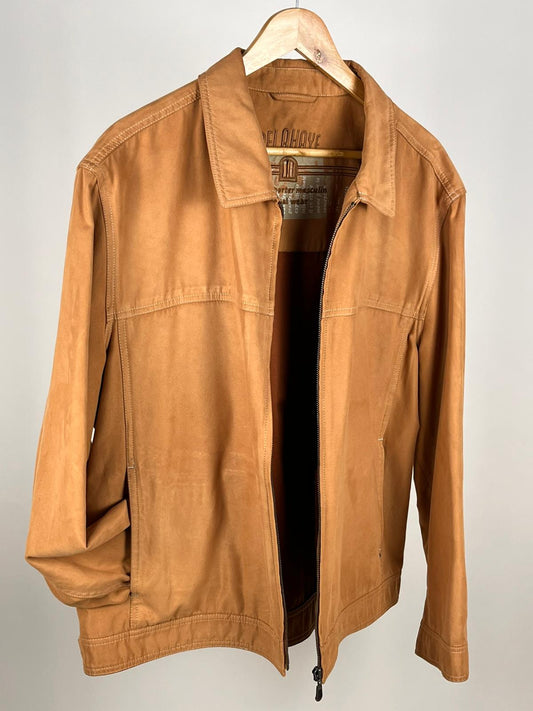 Giacca vintage effetto scamosciato Delahaye  – anni ’90